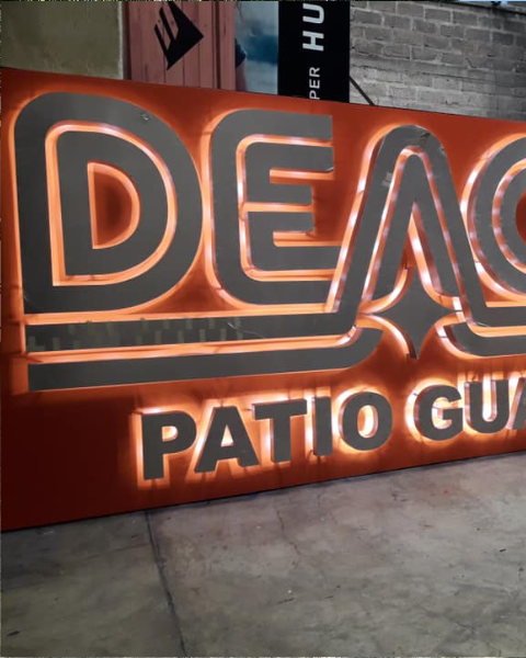 anuncios publicitarios en Guadalajara letras 3D